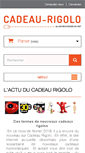 Mobile Screenshot of cadeau-rigolo.com